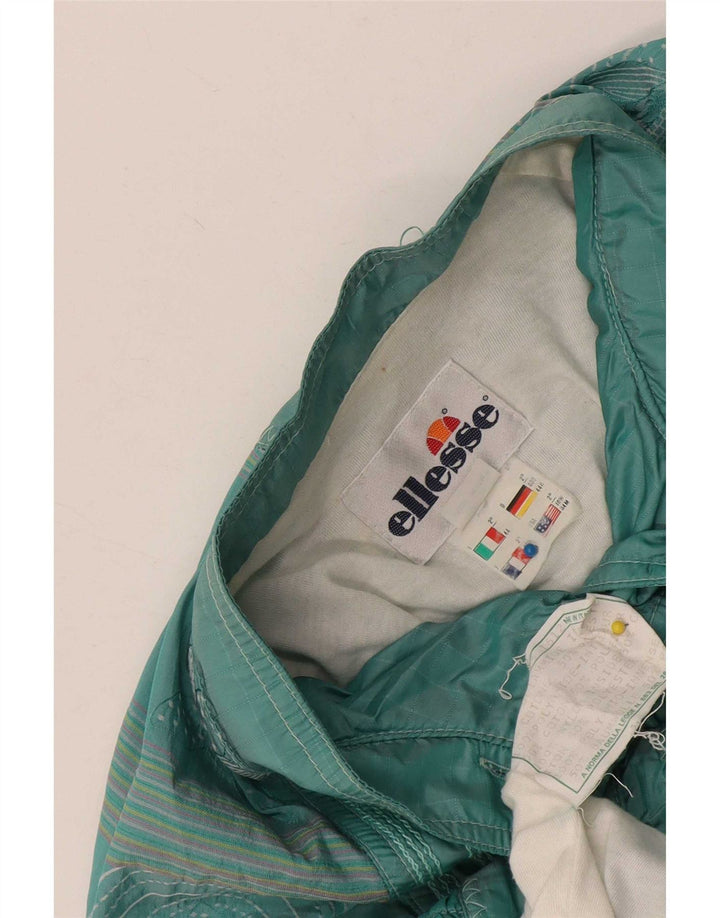 Chaqueta superior de chándal para mujer Ellesse IT 44 Algodón paisley verde medio