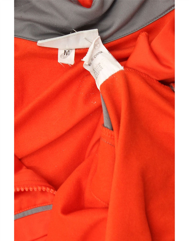 Asics Hombre Chándal Top Jacket Medio Naranja Colorblock Poliéster