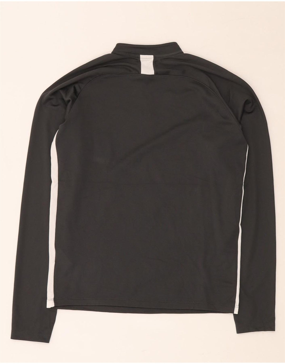 NIKE Chándal Dri Fit con cremallera y cuello para niños 13-14 años XL Gris