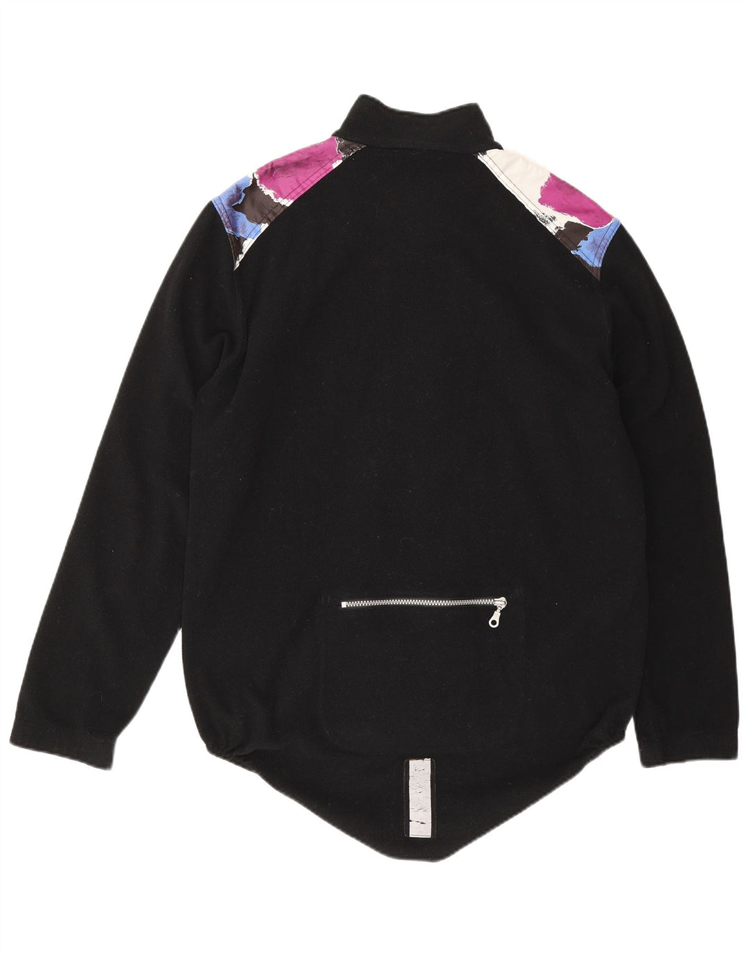 Loffler Chaqueta polar para hombre UK 38 Medium Black Geométrico