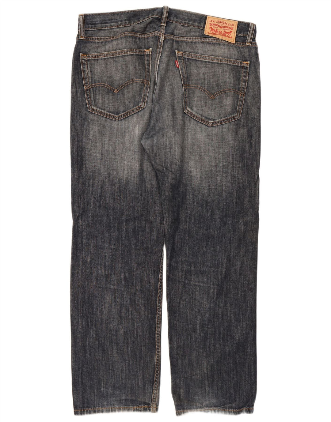 Levi's Jeans rectos 505 para hombre W36 L30 Algodón azul