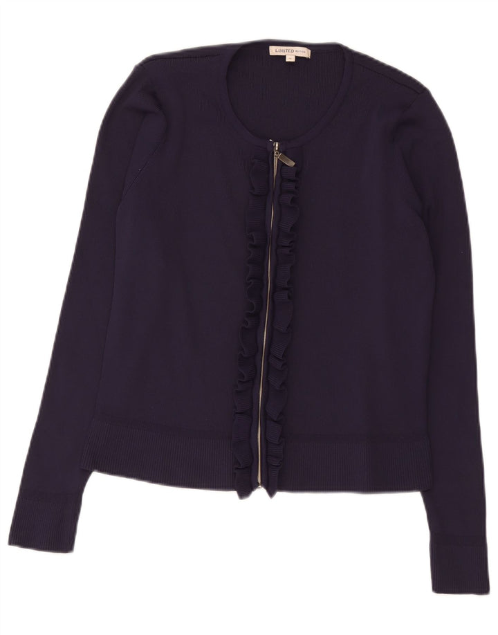 Marks & Spencer - Cárdigan para mujer, talla 40, talla mediana, color azul marino, poliamida