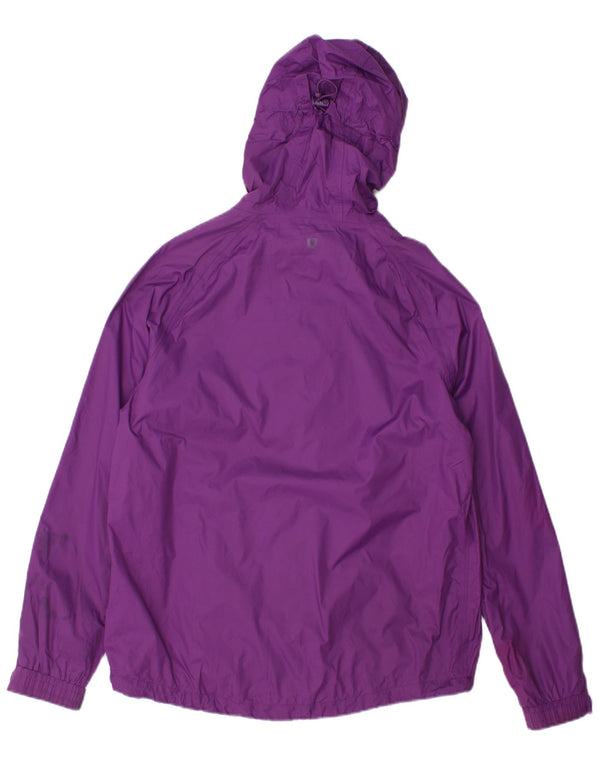 Chaqueta impermeable con capucha para mujer Mountain Warehouse UK 42 Medium Nylon morado