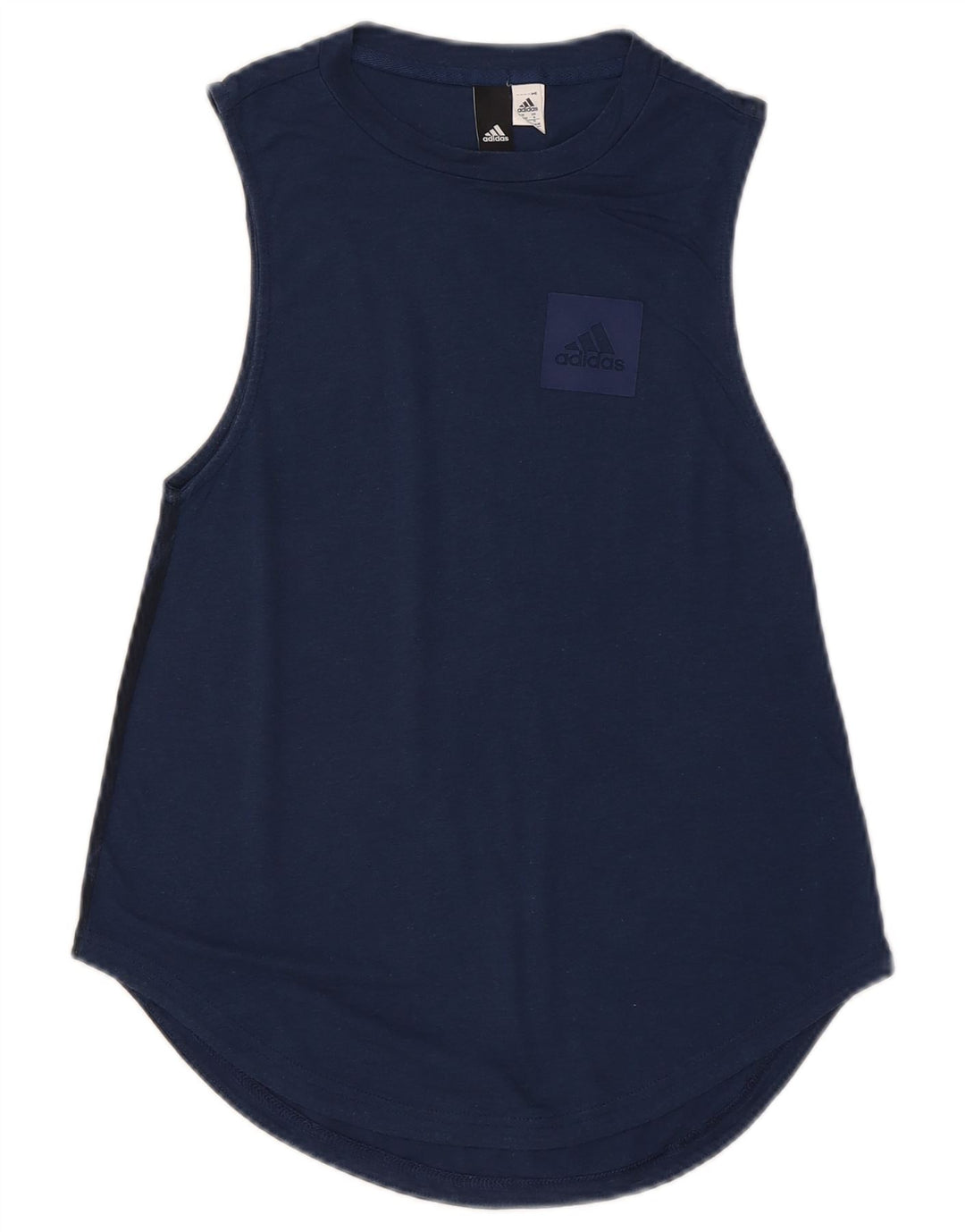 Adidas Chaleco para mujer Top UK 8 Pequeño Azul Marino Tie Dye Poliéster