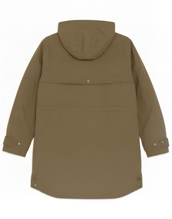 Chubasquero con capucha para mujer Joules UK 12 Medium Khaki