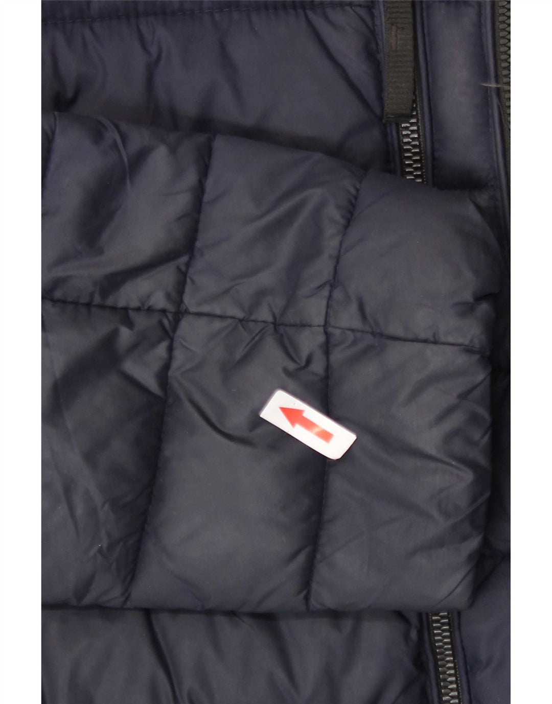 Calvin Klein Chaqueta acolchada para hombre UK 40 Grande Azul marino Nylon
