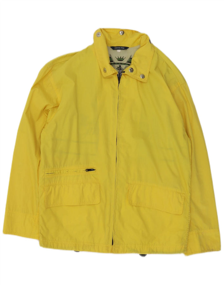 Chaqueta utilitaria vintage para hombre Reino Unido 44 2XL Amarillo