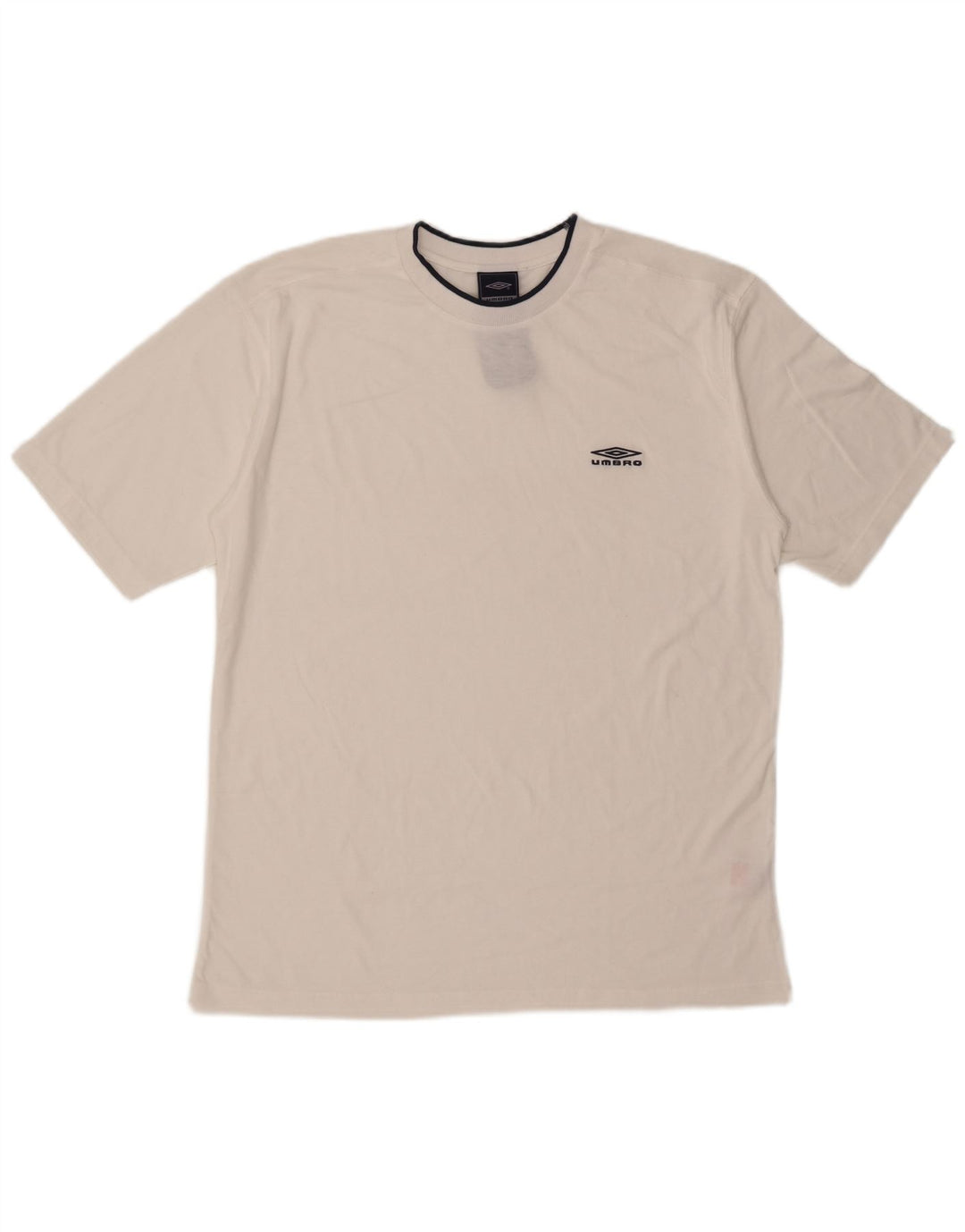 Camiseta Umbro Hombre Top Grande Poliéster Blanco