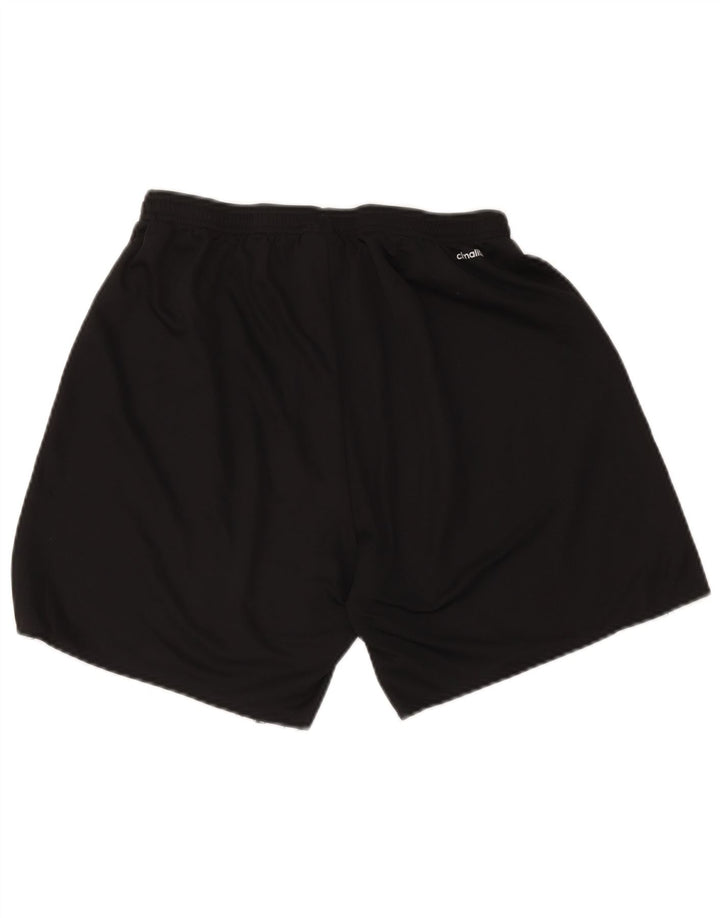 Adidas Mens Climalite Sport Shorts Grande Negro Poliéster