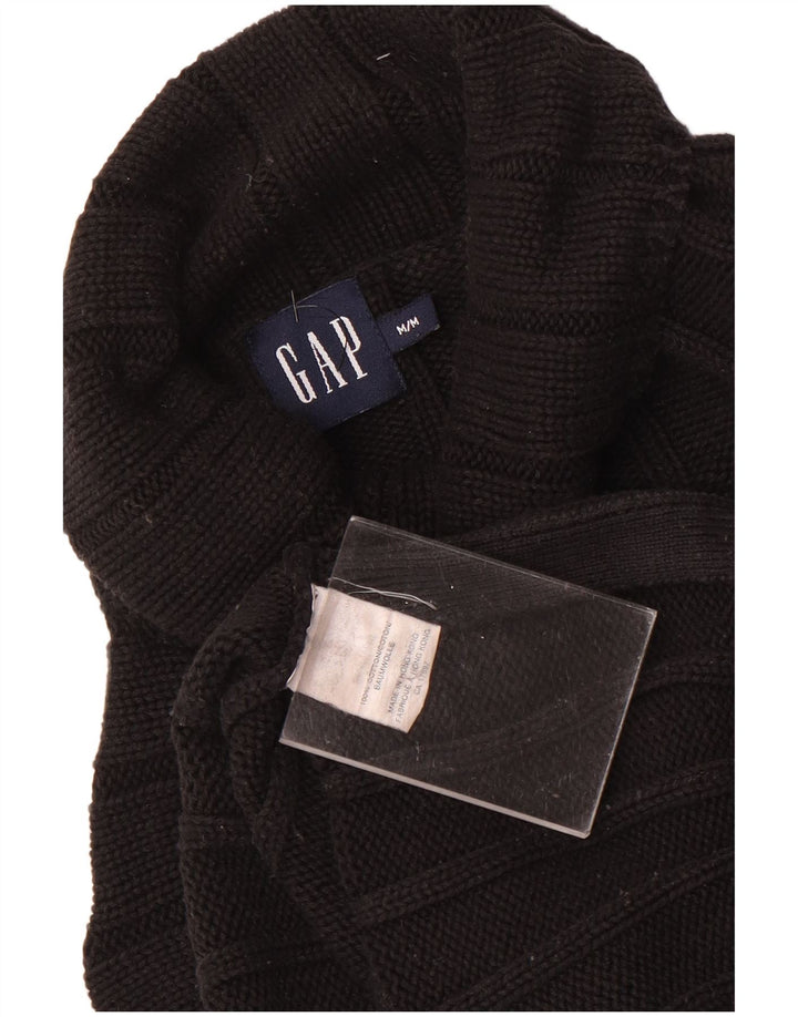 Gap Jersey con cuello vuelto para mujer UK 44 Mediano Algodón negro