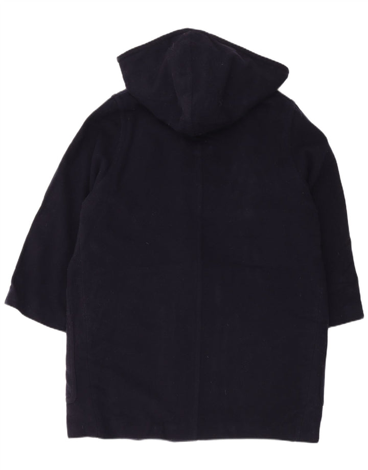 LAURA ASHLEY Trenca extragrande con capucha para mujer UK 40 Grande Azul marino