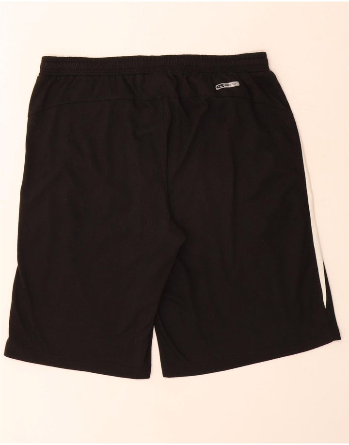 Puma - Pantalones cortos deportivos para hombre (talla grande), color negro, poliéster