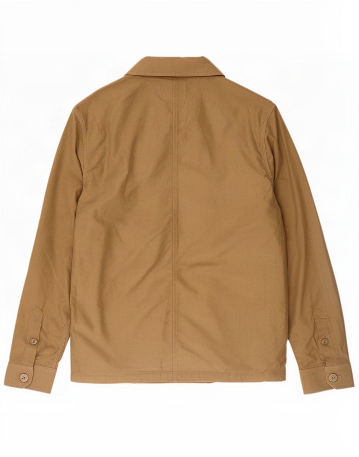 Marks & Spencer Chaqueta utilitaria para hombre de algodón marrón medio