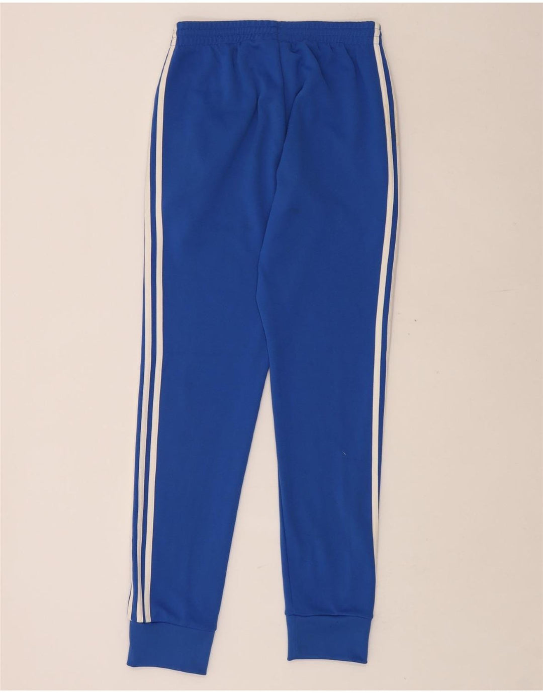 ADIDAS Mens Tracksuit Trousers Joggers Small  Blue Polyester
