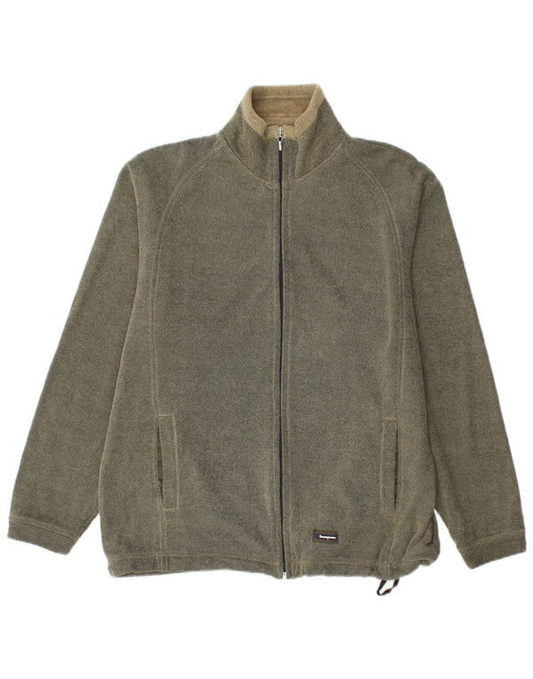 Champion Chaqueta De Chándal Para Hombre Grande De Algodón Caqui
