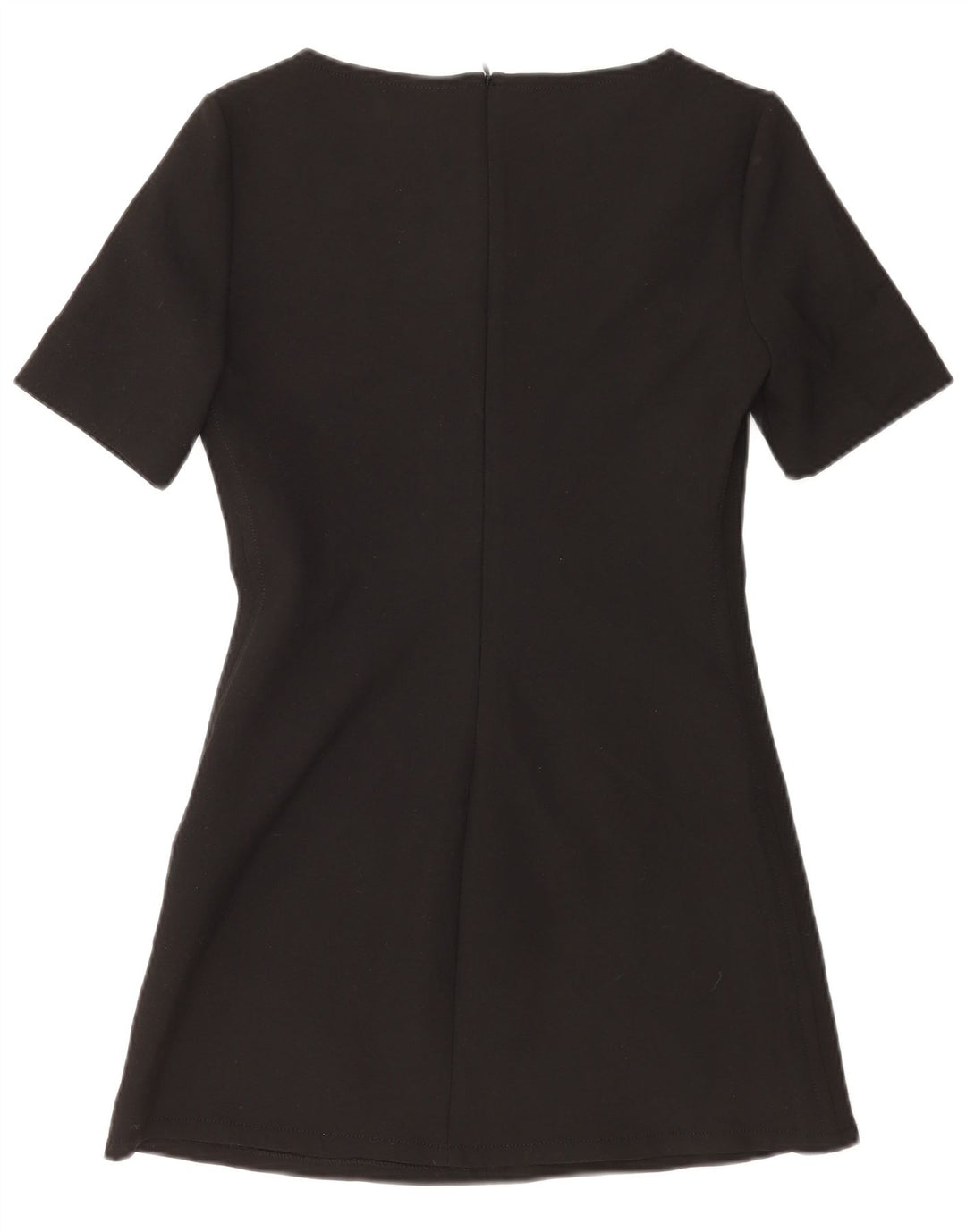 Zara Mujer Vestido Tubo Reino Unido 40 Pequeño Negro