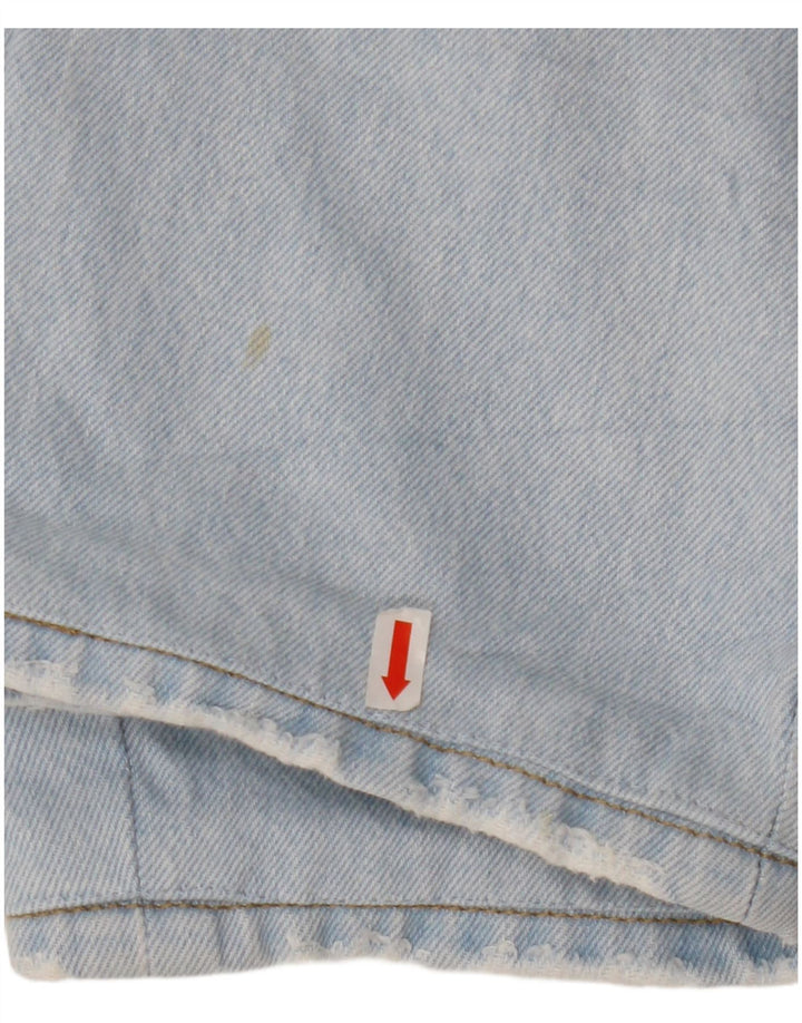 LEVI'S Womens 501 Straight Jeans W28 L25 Blue Cotton Classic