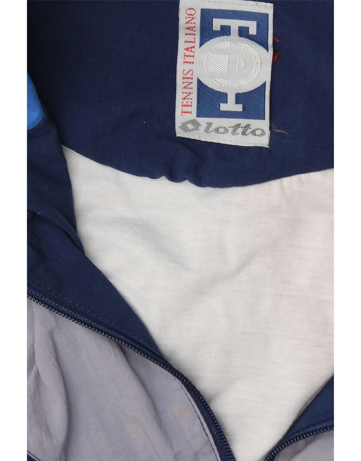 Lotto Hombre Chaqueta De Chándal Mediana Color Block Multicolor