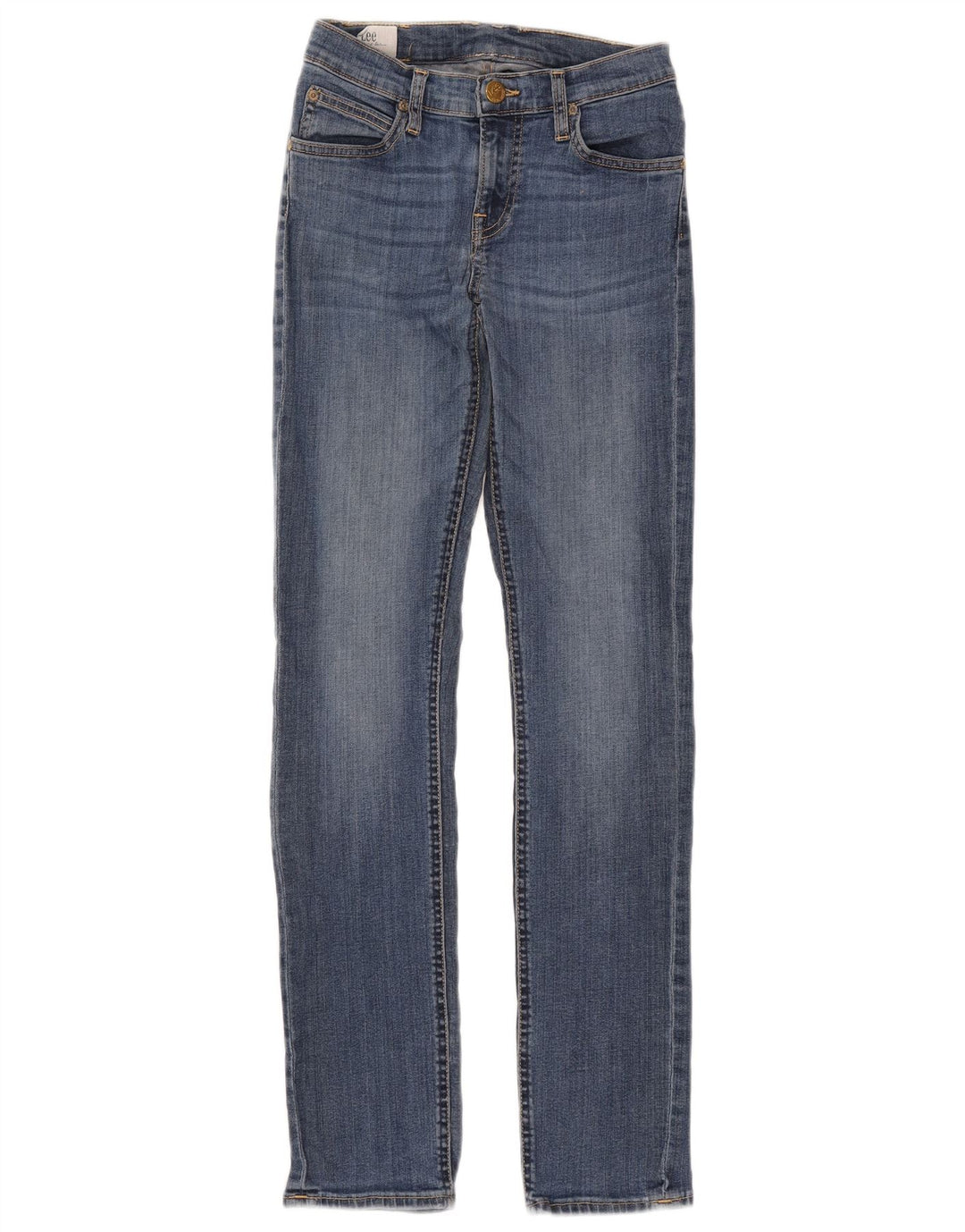 Lee Jeans Jade Slim Para Mujer W27 L33 Algodón Azul
