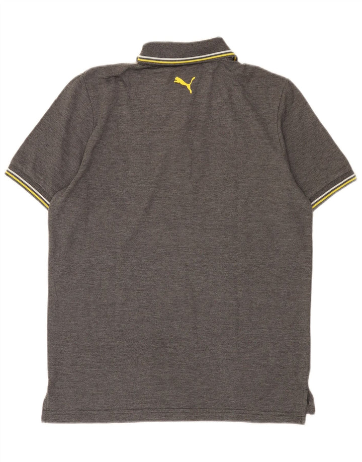 Polo Puma Hombre Pequeño Gris Moteado