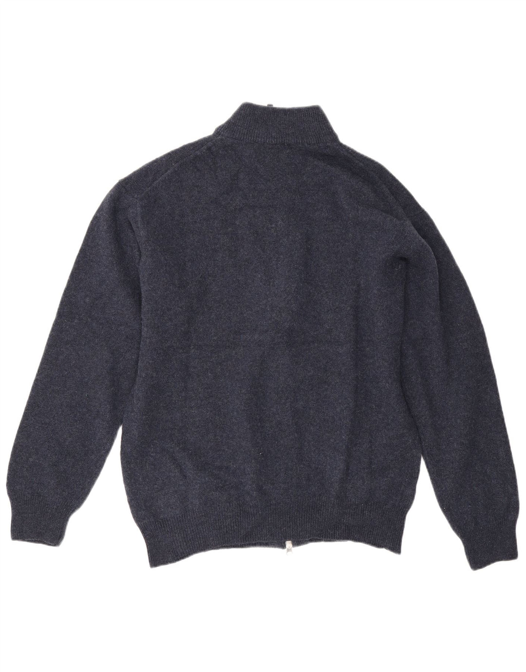 Gant Suéter tipo cárdigan para hombre XL Lana de cordero azul marino