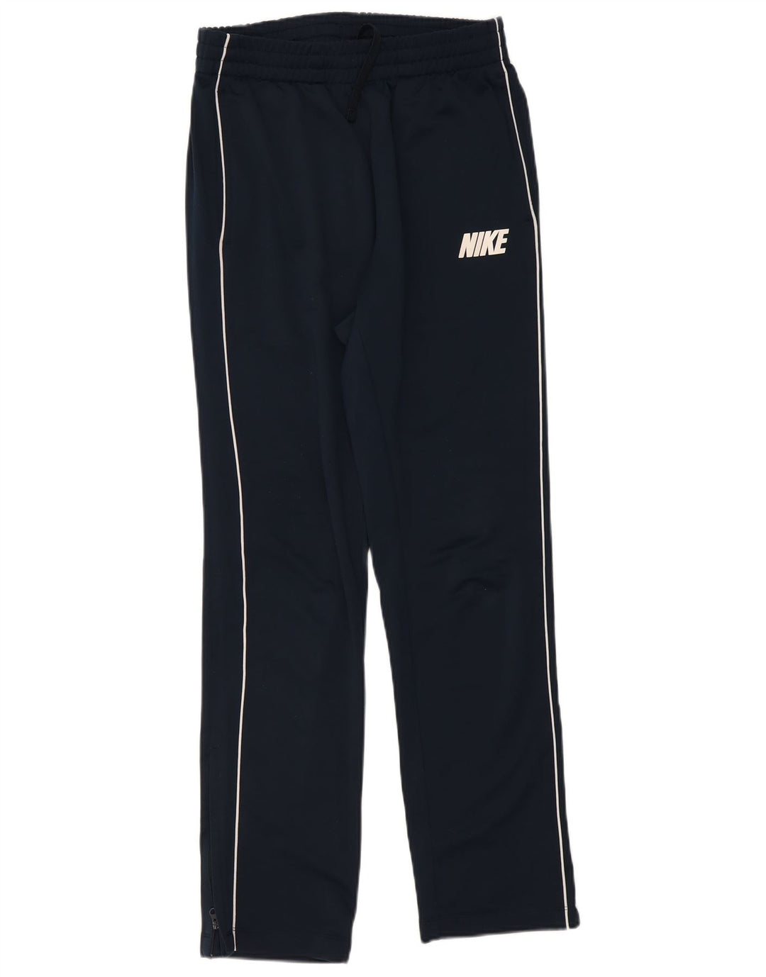 Nike Pantalones de chándal para mujer UK 10 Small Azul marino Poliéster