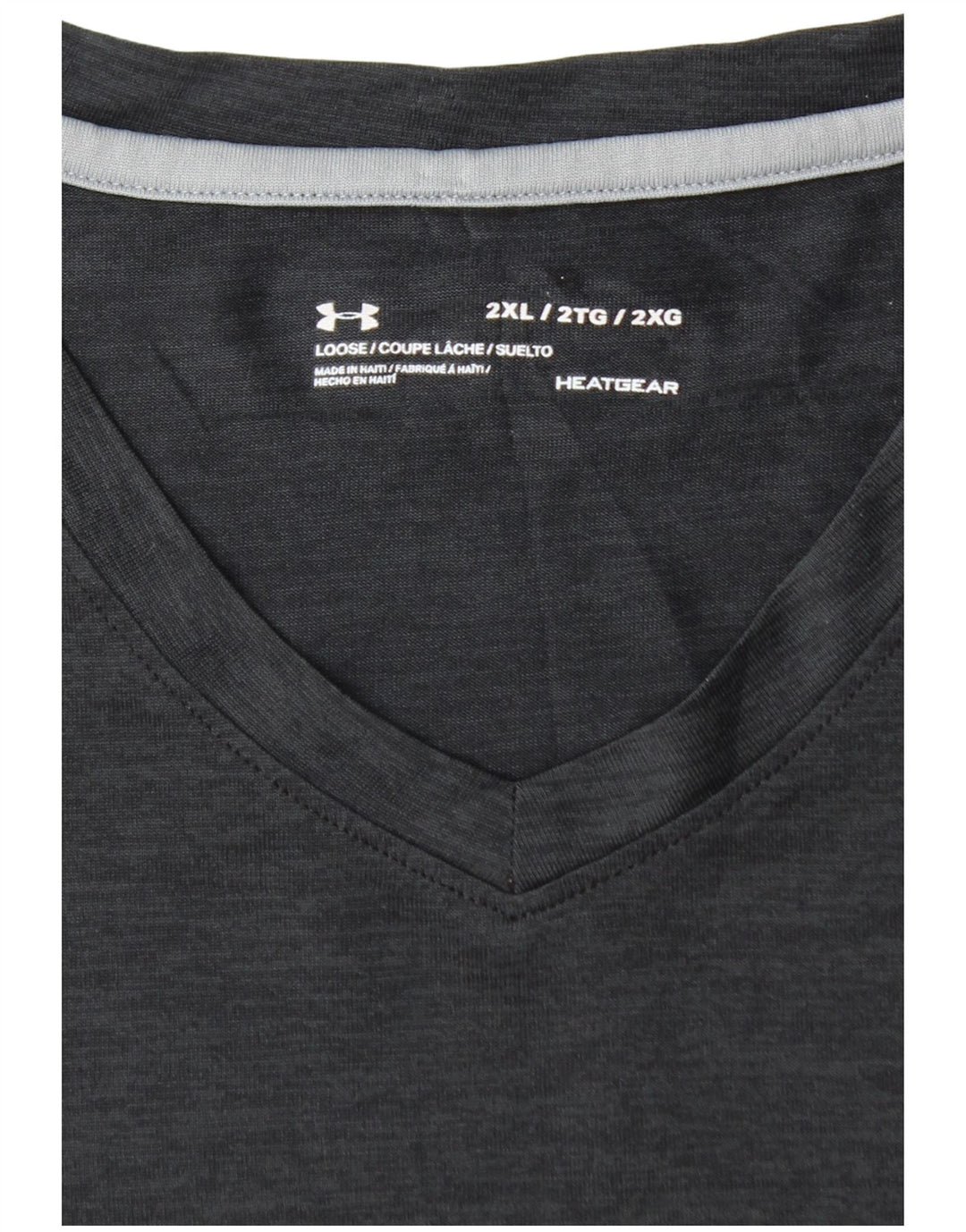 UNDER ARMOUR Camiseta Heat Gear para hombre Top 2XL Negro