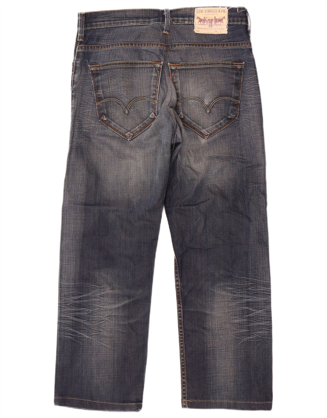 Levi's Vaqueros Rectos Para Hombre W34 L29 Algodón Azul