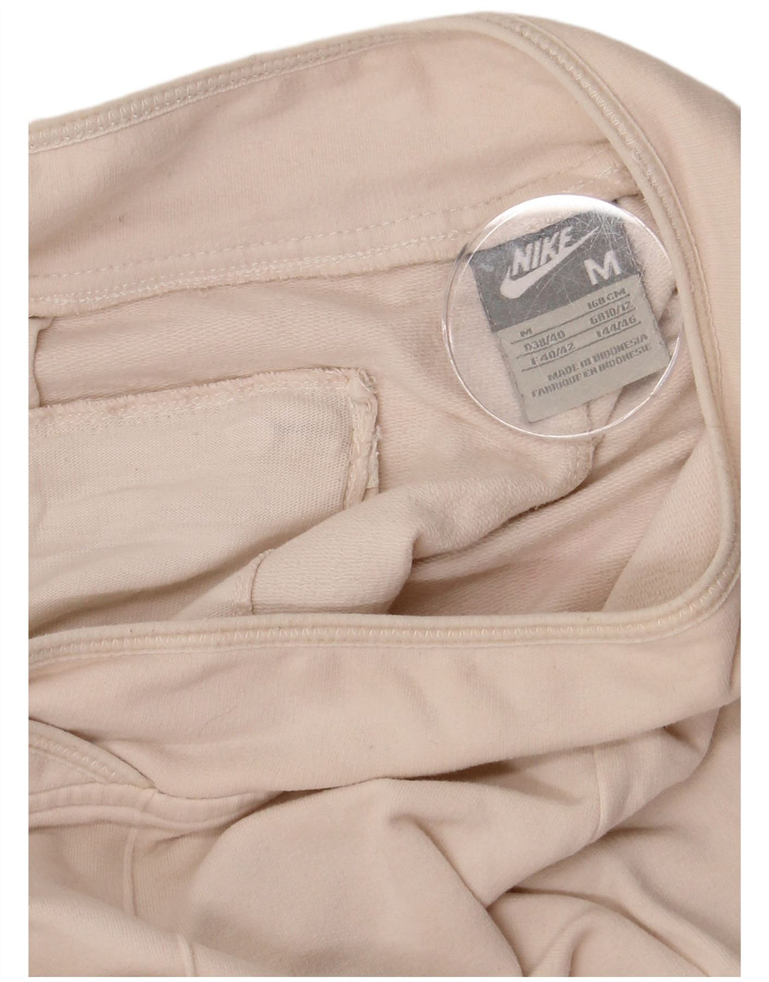 Pantalones de chándal Nike para mujer UK 10/12 Medium Beige