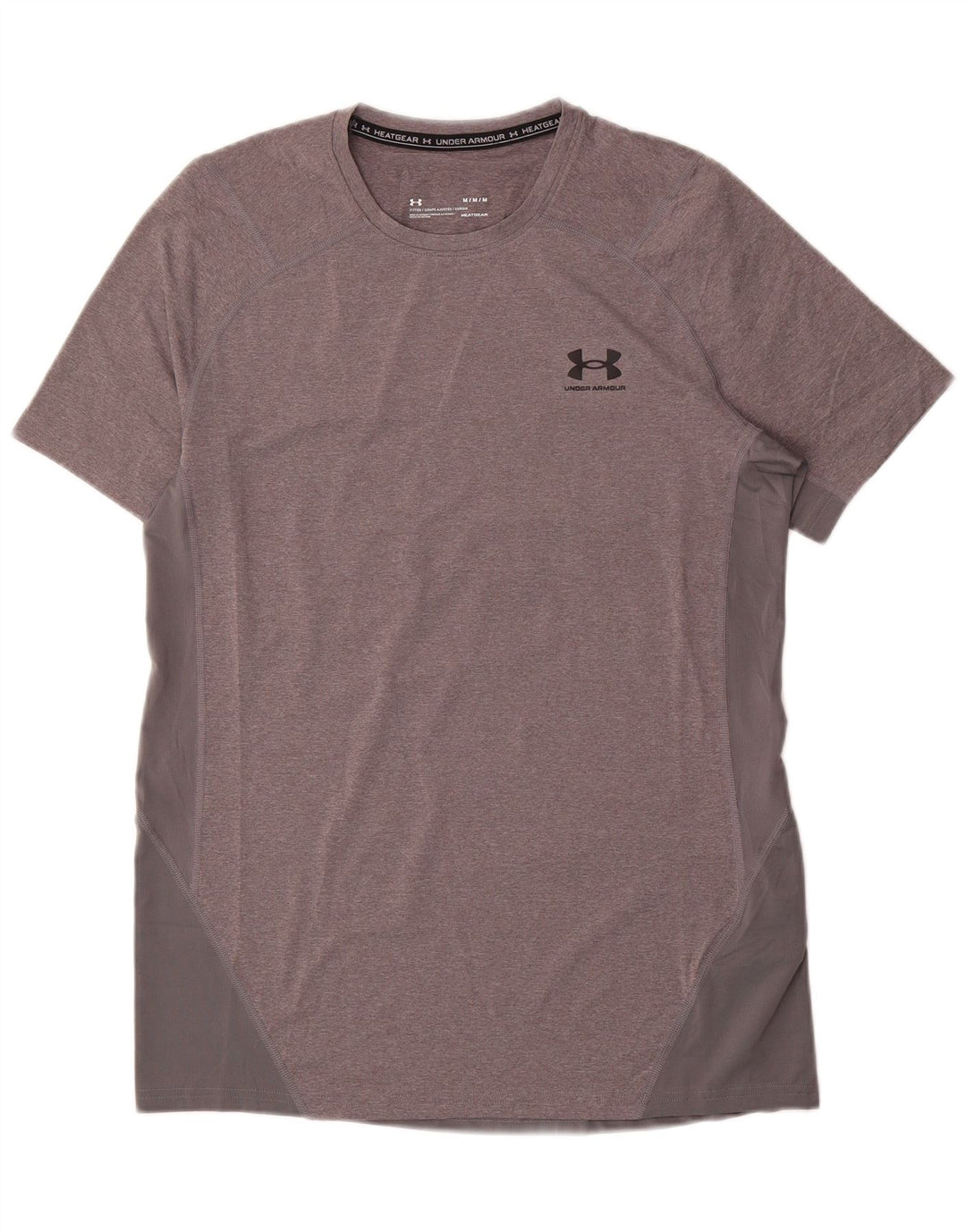 Camiseta Under Armour Heat Gear para hombre Top poliéster moteado gris medio