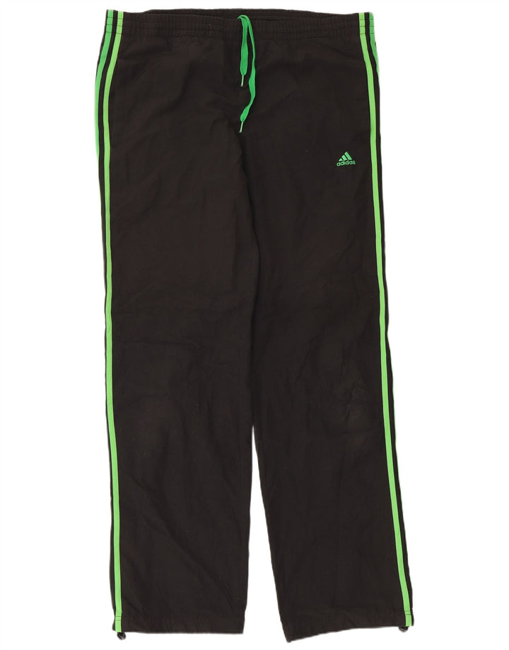 Adidas Mens Clima 365 Pantalones De Chándal Grande Negro Poliéster