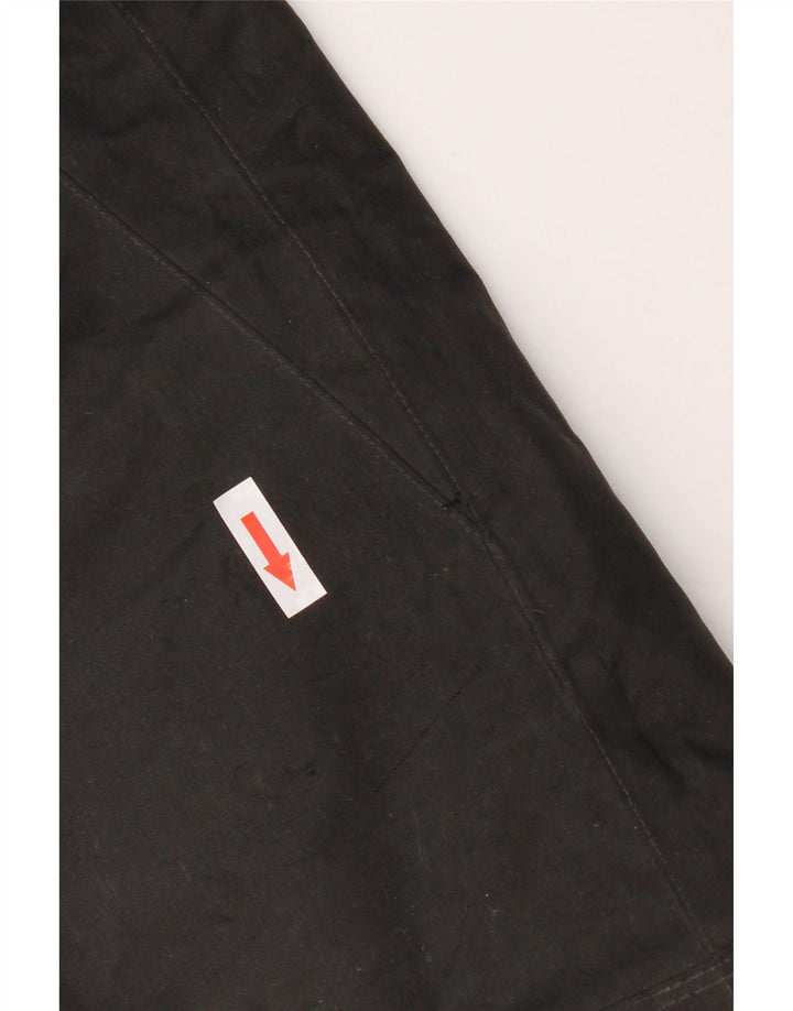 Volcom Pantalones de esquí cargo gráficos para mujer UK 10 Small Poliéster negro