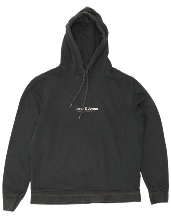 Jack & Jones Hombre Sudadera con Capucha Jumper Large Verde Algodón