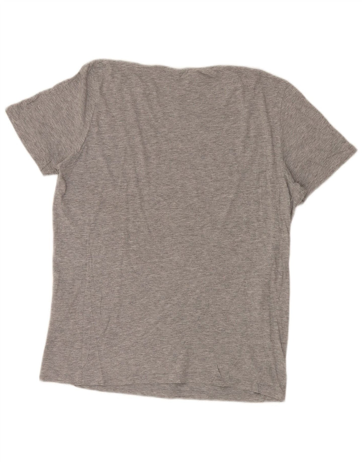 JACK & JONES Hombre Camiseta Top Large Gris Viscosa