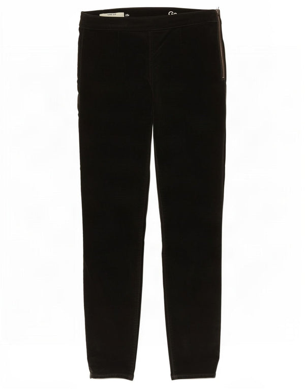 Gap Pantalones Casuales Legging De Terciopelo Para Mujer W28 L28 Algodón Caqui