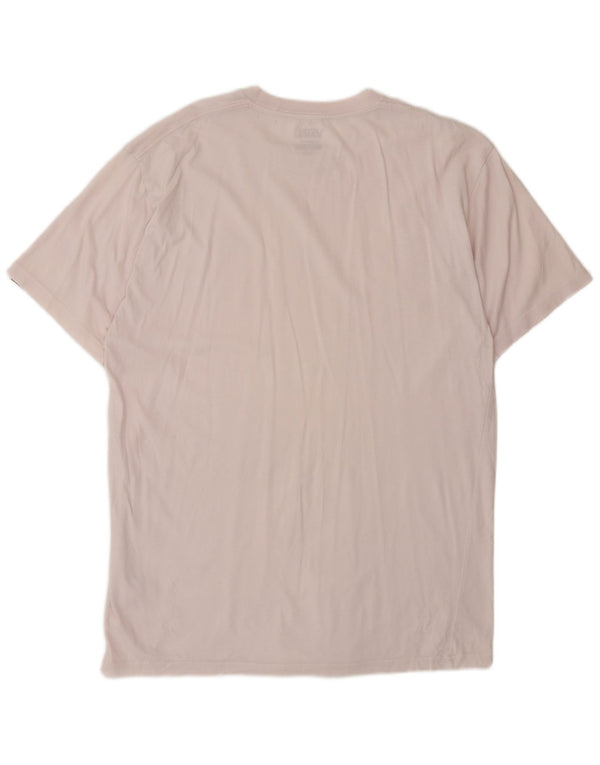 Camiseta Vans Classic Fit para hombre, talla grande, algodón rosa