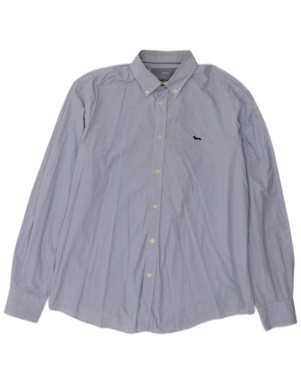 Camisa Harmont & Blaine Hombre Regular Fit XL Cuadros Azules
