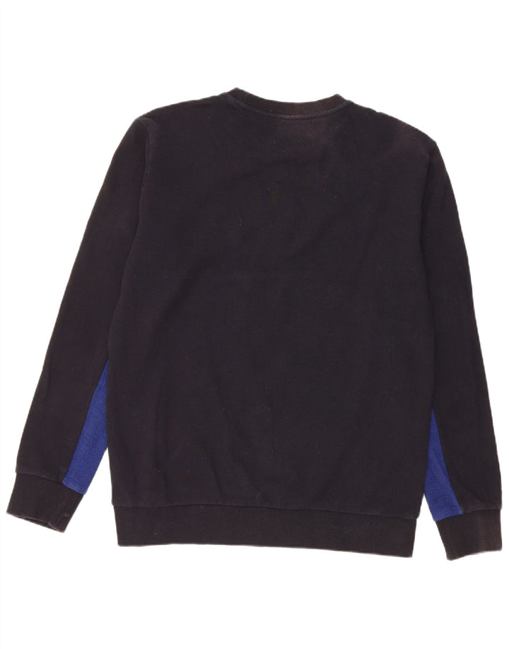 Carhartt Hombre - Sudadera tipo jersey de algodón color block en azul marino mediano