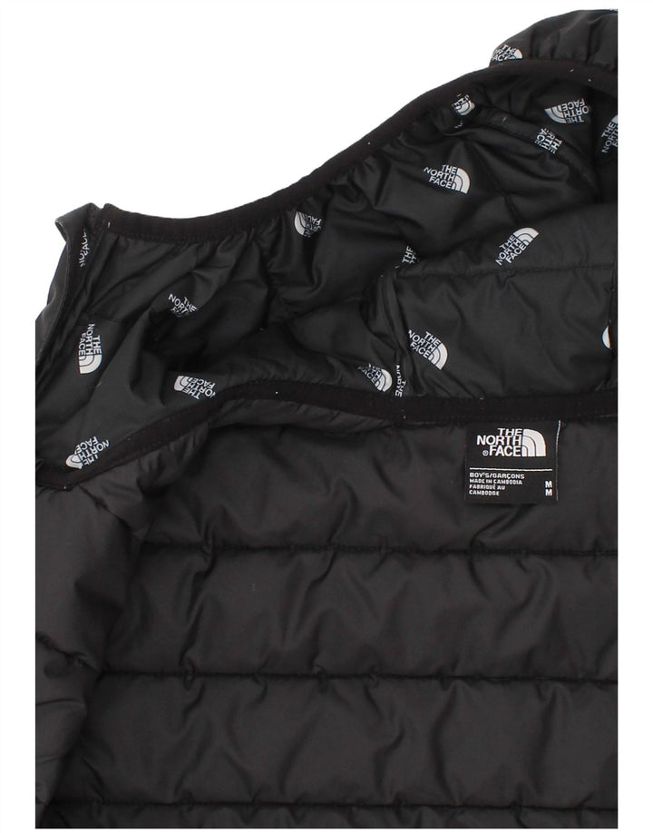 The North Face Chaqueta acolchada con capucha para niños 9-10 años Mediana Negro