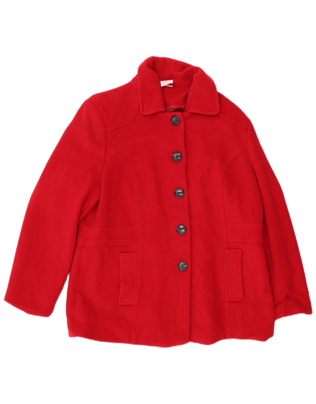 Chaqueta vintage para mujer EU 46 XL Lana roja