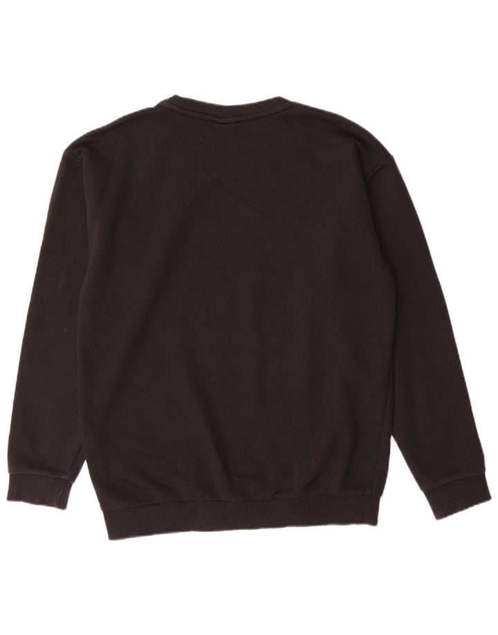 PUMA Sudadera con gráfico extragrande para mujer UK 10 Small Black