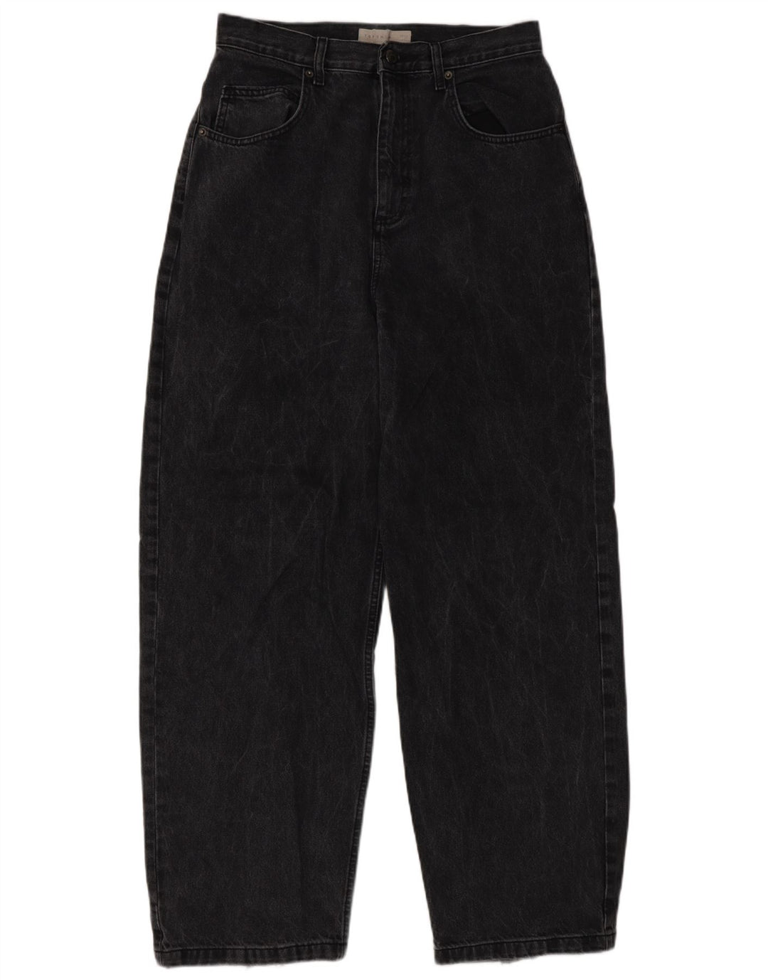 Vaqueros holgados y holgados para mujer Topshop W30 L32 Poliéster negro