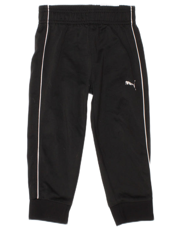 Puma Pantalones de chándal para bebé niño Joggers 18-24 meses Negro Poliéster