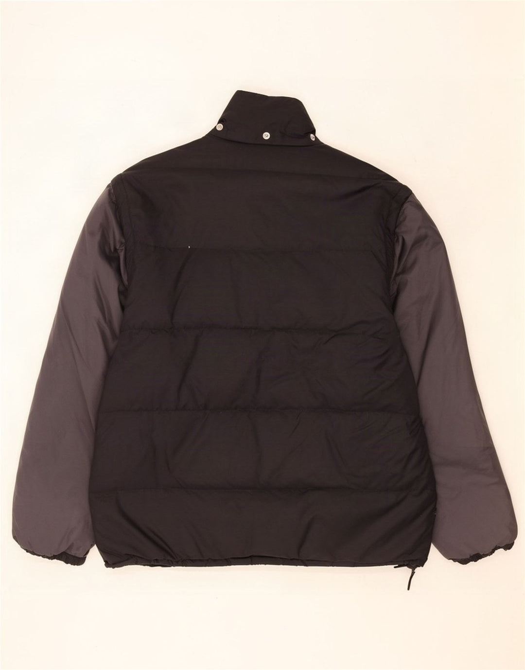 Adidas Chaqueta acolchada para hombre UK 40/42 Medium Black Colourblock Poliamida