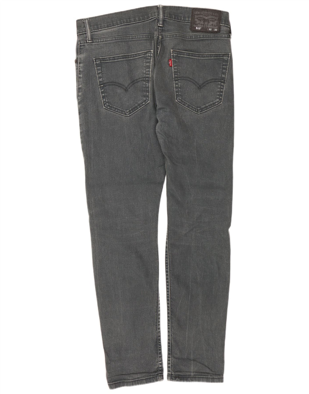 LEVI'S Jeans 512 Slim Tapered para hombre W32 L32 Algodón gris