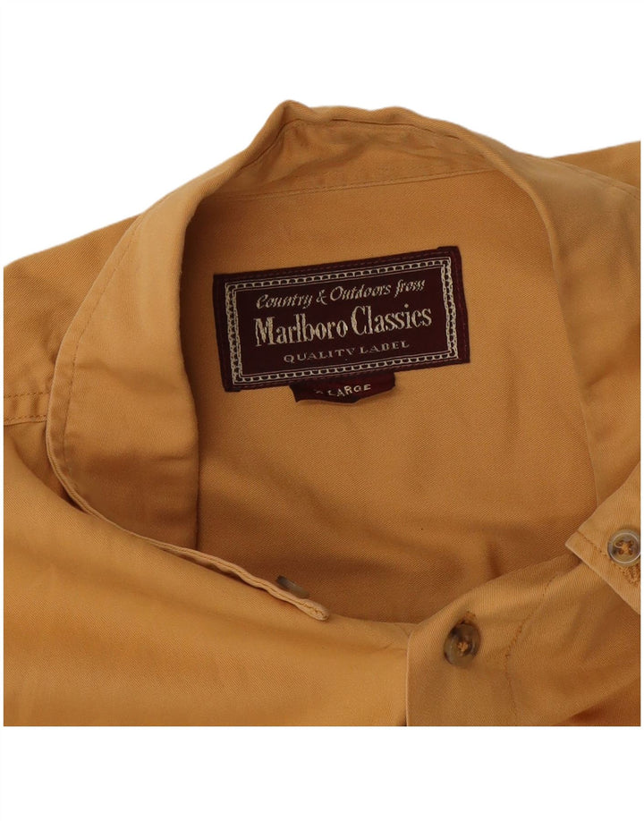Camisa Marlboro Classics Hombre XL Amarillo