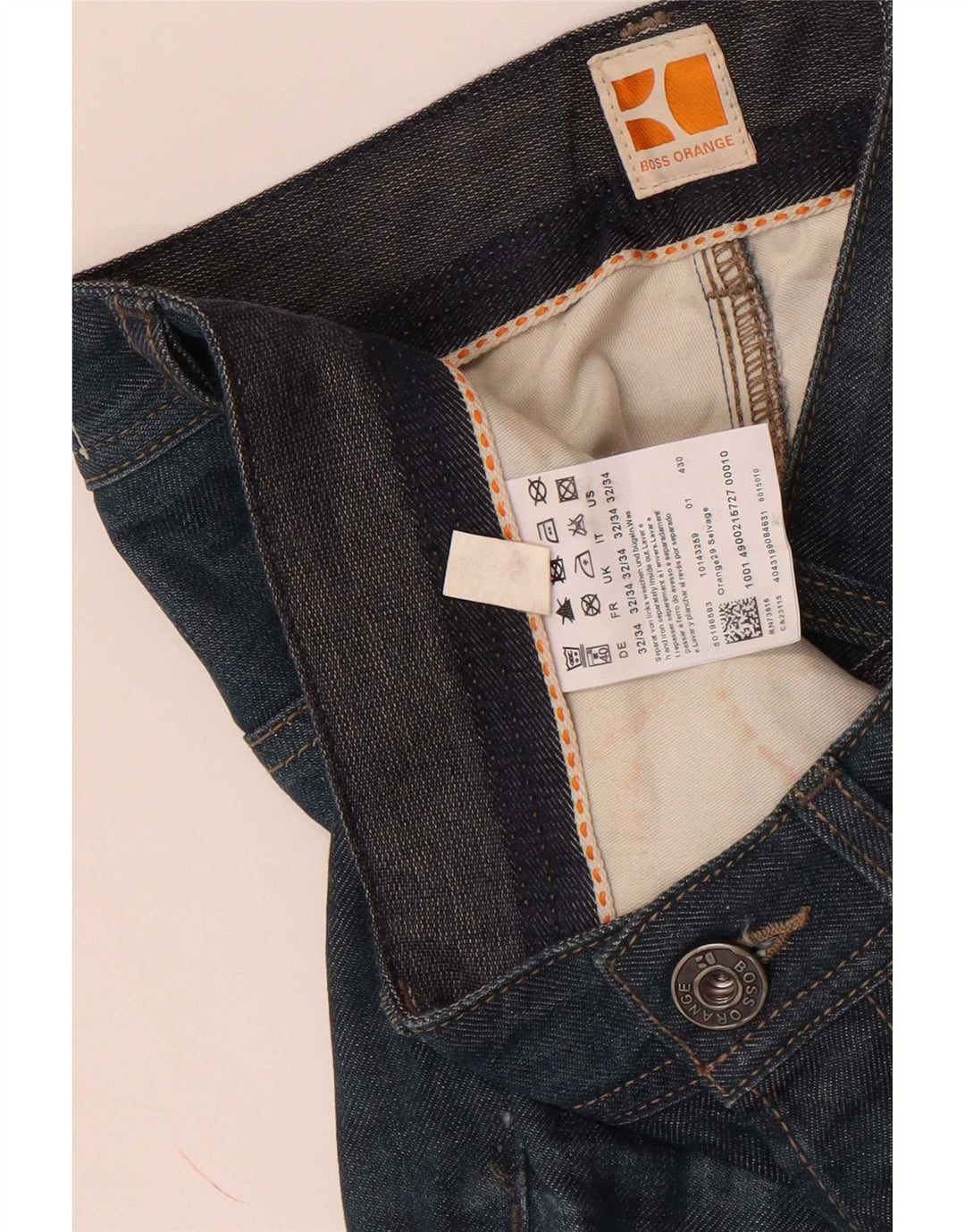 Vaqueros Hugo Boss Hombre Slim W32 L34 Algodón Azul