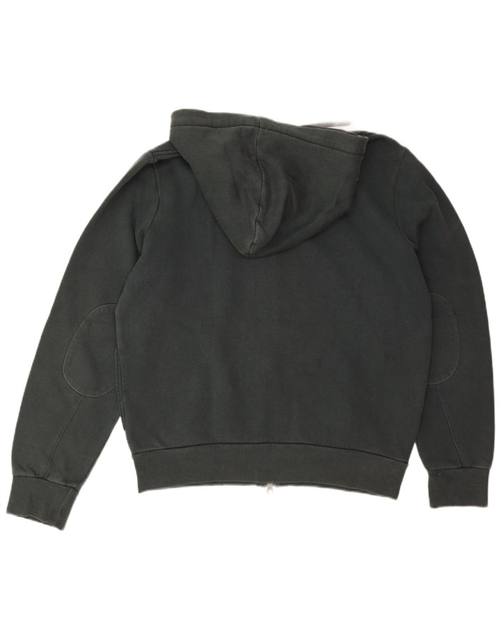 Sun68 - Sudadera con capucha y cremallera para hombre, talla grande, algodón verde
