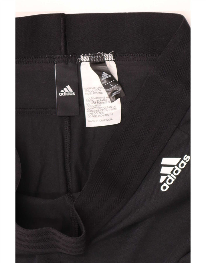 Adidas Leggings para mujer Reino Unido 44 Grande Algodón negro