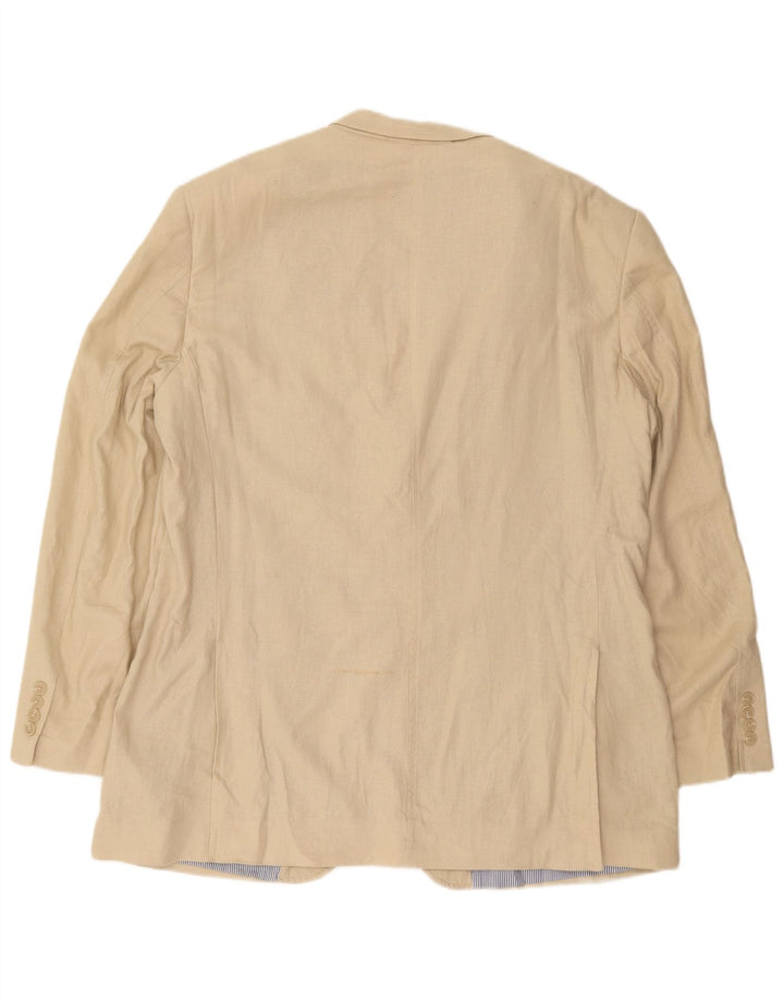 Marks & Spencer Chaqueta tipo blazer larga con 2 botones para hombre UK 38 Medium Beige